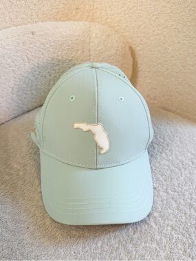 Flogrown Light Mint Woman’s Baseball Hat with Velcro pony space